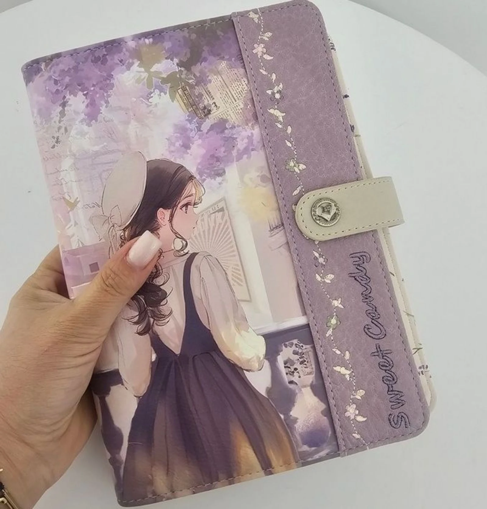 Cuaderno libreta agenda Sweet Candy violeta